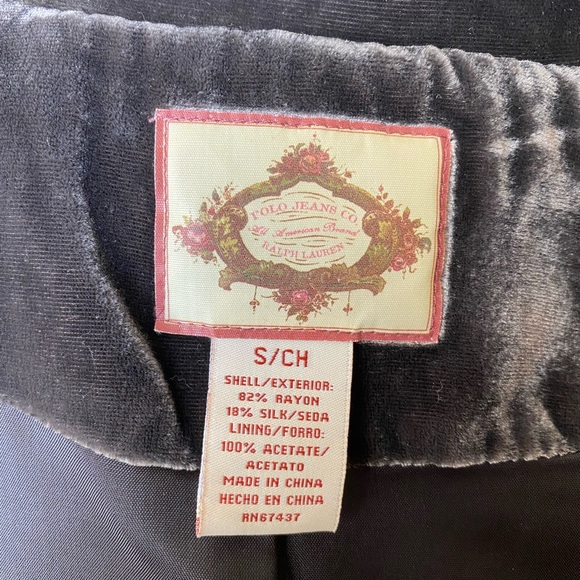 Ralph Lauren Velvet Blazer - Picture 4 of 4